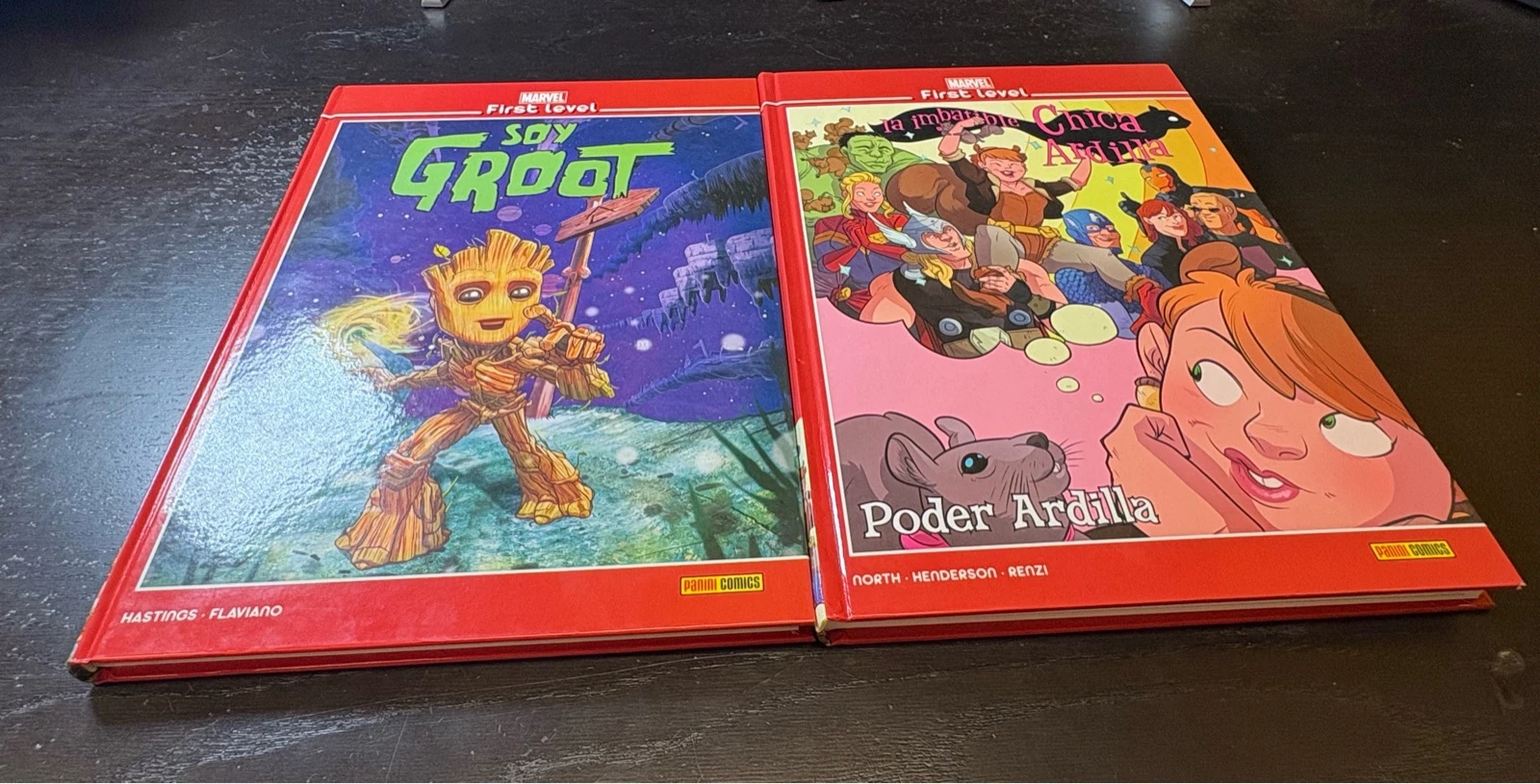 Pack Marvel First Level: Soy Groot + Chica Ardilla | Panini